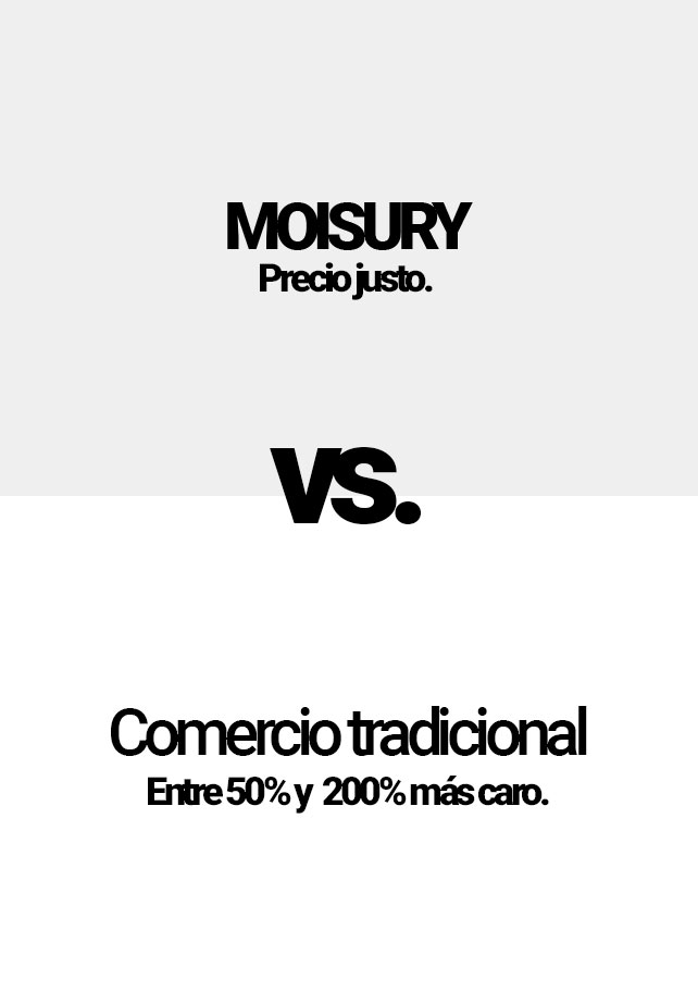 Moisury Comparación Móvil